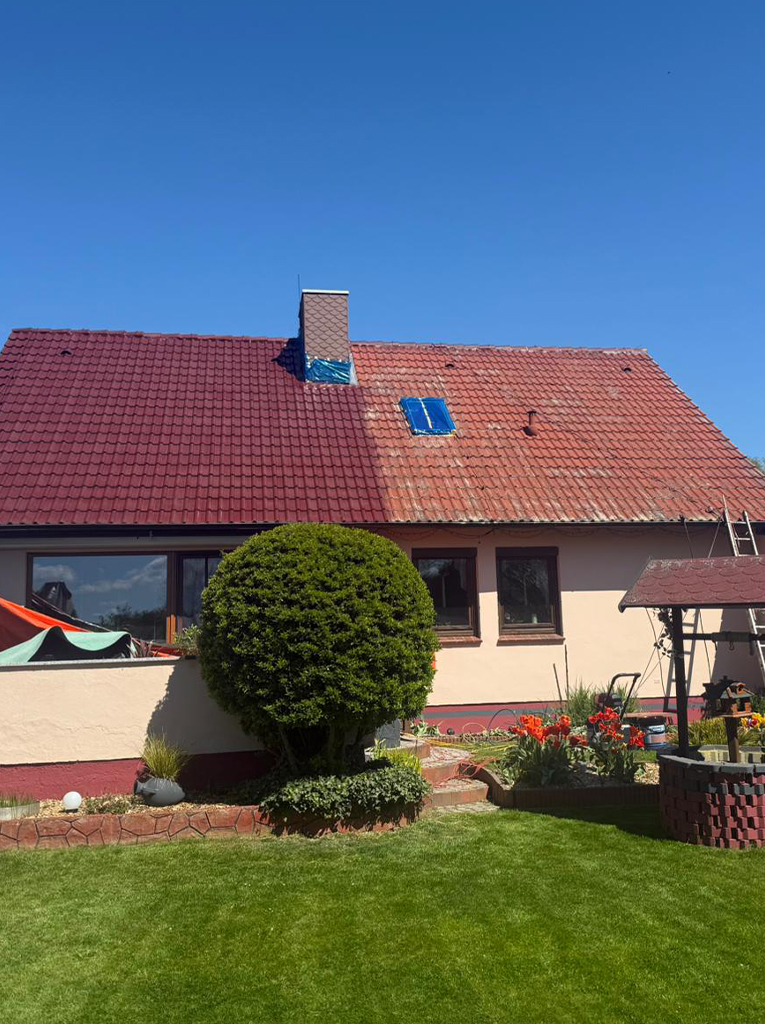 Dachreinigung in Scharbeutz Referenz